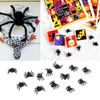 HONBAY 120PCS Plastic Mini Fake Black Spiders for Home and