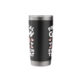 Prenatal Yoga Exercise Zen Fitness Workout Yoga Instructor Stainless Steel Insulated Tumbler