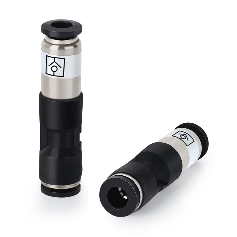 ERGAOBOY 2pcs 6mm Compressed Air Check Valve Connector Air Flow