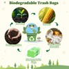 Vosyinm Small Trash Bags 1.2 Gallon, 120 Count Bathroom Garbage