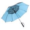 Cooling Fan Umbrella UV Guard Sun Blocking 2600mAh USB Rechargeable