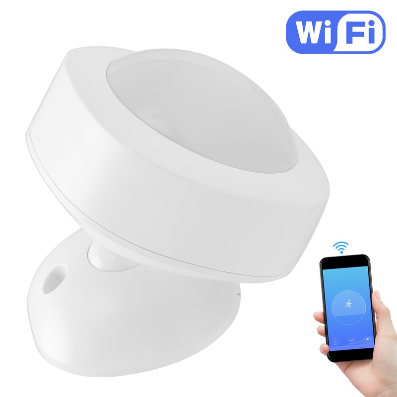 Intelligent WIFI Human Body Motion Sensor 120° Remote Control USB