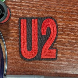 Unbranded U2 Band Patch Irish Rock Alt Music Bono Edge Embroidered Iron On Patch 2x1.75"