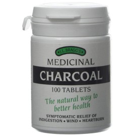 Bragg's Medicinal Charcoal 100 Tablets
