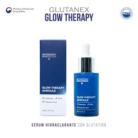 GLUTANEX GLOW THERAPY Serum Hidraclarante, Reparador y Antioxidante con Glutatin, PDRN de Salmn, Pantenol y cido Hialurnico (30ml.) De Corea Del Sur  