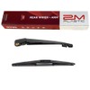 2M PLASTIC Rear Wiper Arm Blade Replacement for Ford Honda