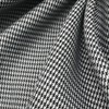 Black & White Mini Houndstooth Fabric Summer Weight 57" Wide