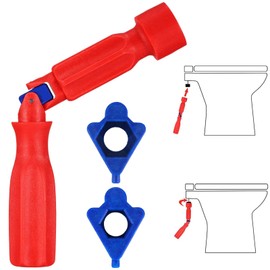Toilet Seat Mounting Key Toilet Seat Mounting Key Toilet Seat Fixing Wrench with Joint for Toilet Seat Mounting with 10 13 17mm Screws