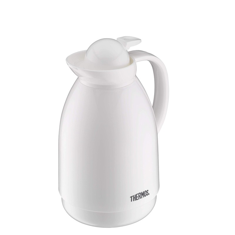 Thermos 4021.211.100 Patio Insulated, 1 L, Plastic, White, Plastic, White,