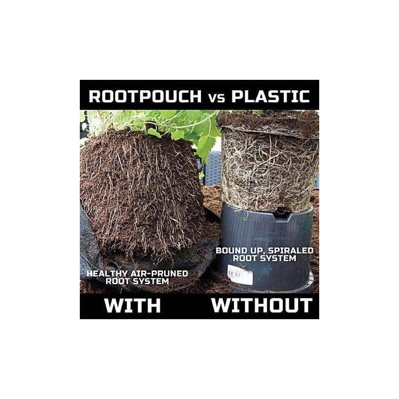 Root Pouch Boxer with Handles - 15 Gallon, Brown