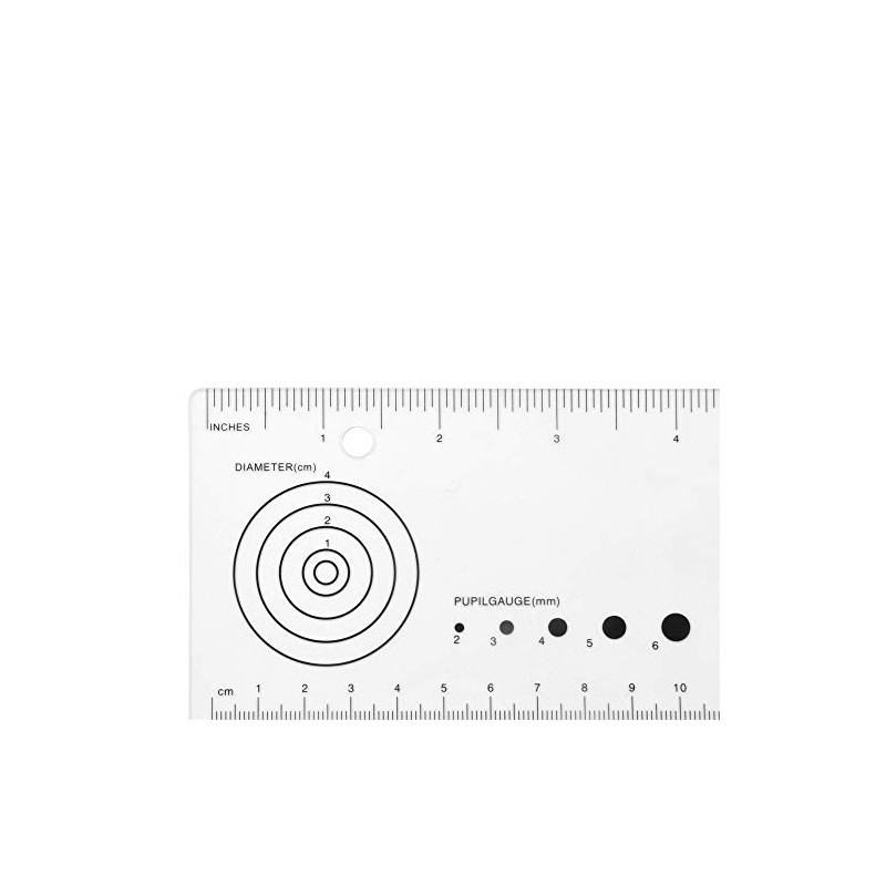 VAXATO Wound Measurement Tools Wound Measuring Ruler Medical Ruler Wound