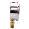 2-1/2" Oil Filled Pressure Gauge - Stainless Steel Case, Brass,