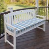 TWLEAR Outdoor Bench Cushion, Patio Furniture Cushion 48 x 18