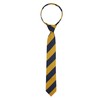 Jacob Alexander Boys' 1-Inch College Stripe Woven 14" Pre-Tied Zipper