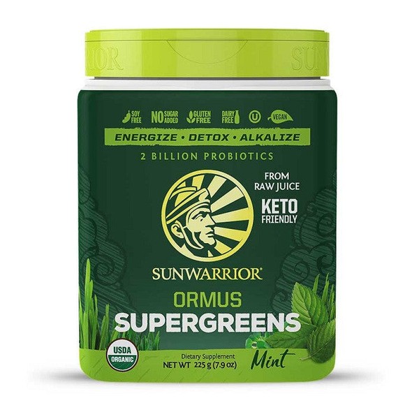 Sunwarrior Ormus Supergreens 225g, Mint