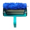 Patterned Paint Roller Decorative, 7 Inch Texture Rubber Roller with