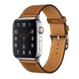 MroTech Leather Bracelet Compatible with iWatch 38 mm (40 mm) / 42 mm (44 mm) Series 1 2 3 4, 38mm