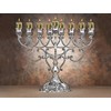 Studio Silversmiths Med Menorah Scroll