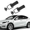 2PCS Car Bumper Clips, Carbon Fiber Quick Release Fasteners, Car