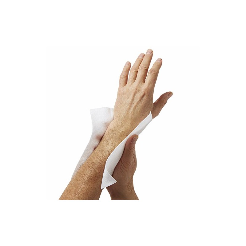 Medline ReadyBath LUXE Body Cleansing Cloth Wipes, Fragrance Free, Extra