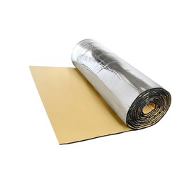 Motoforti 60cmx100cm 394mil/10mm 6.46sqft Car Heat Sound Insulation Mat Long-lasting