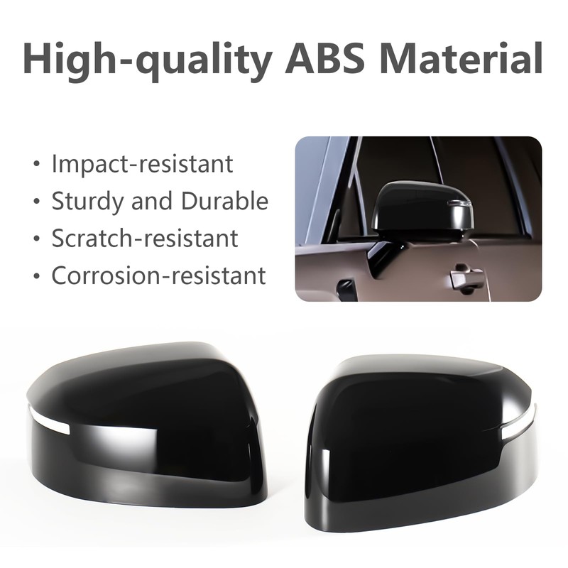 Side Mirror Covers Compatible with Hyundai Santa FE 2025 2024