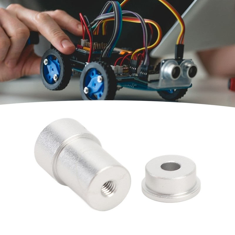 4mm Mounting Hub Universal Aluminum Alloy Motor Shaft Mounting Coupling