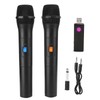 2 in 1 Handheld Mic, VHF Microphone, Wider Frequency Range,