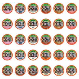 Double Donut Coffee Decaf Flavored Coffee, Variety Pack, 30 Count