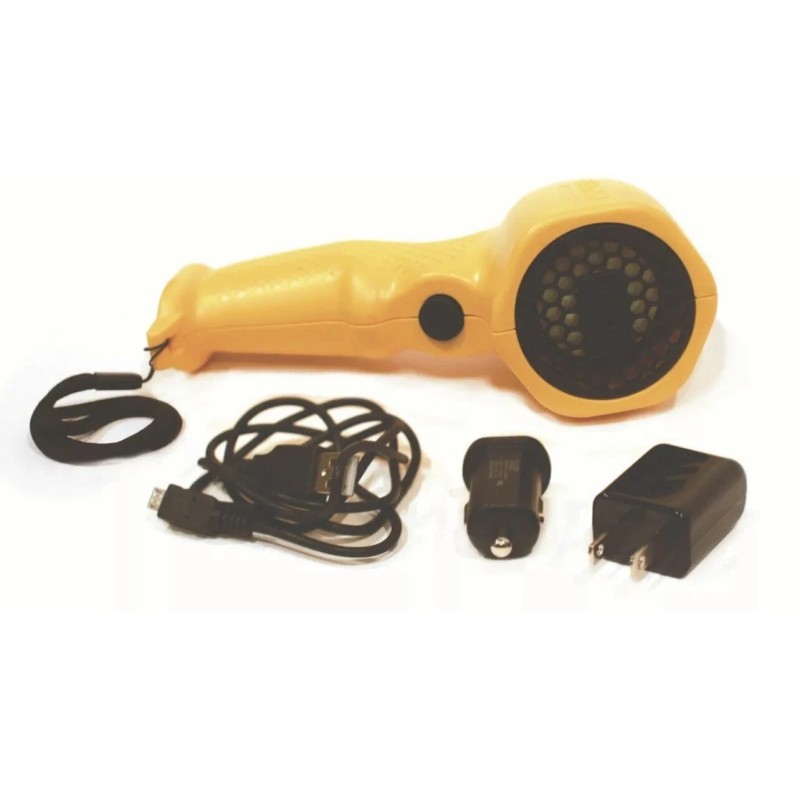 Fiamm 65805 Mega Blast Siren Horn Yellow Battery Powered FREE