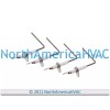 Fits Trane American Standard (4 Pack) Flame Sensor fits Trane American Standard B340888-1 X13790183020