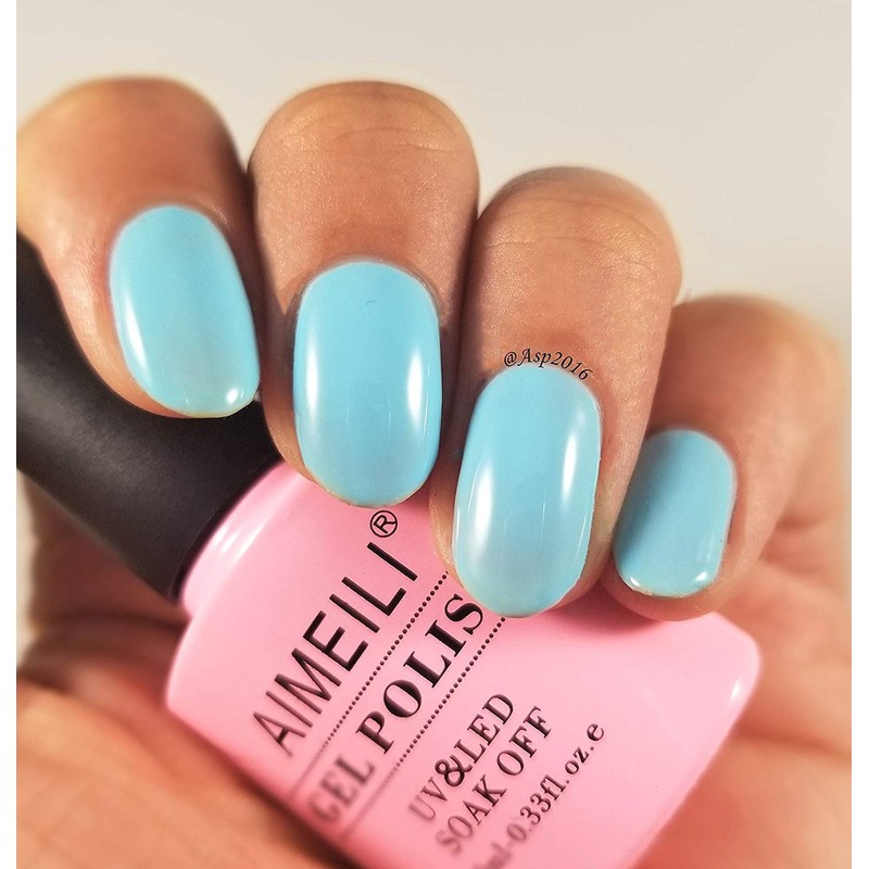 AIMEILI Soak Off UV LED Gel Nail Polish - Soft