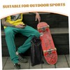 WHAMVOX Skateboard Bag Drawstring Closure Lightweight Durable Material Perfect for