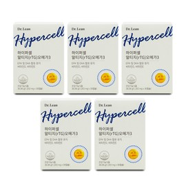 Dr.Lin Hypercell RTG (rTG) Omega 3 1202mg x 30 capsules x 5 boxes / 닥터린 하이퍼셀 알티지(rTG) 오메가3 1202mg x 30캡슐 X 5박스