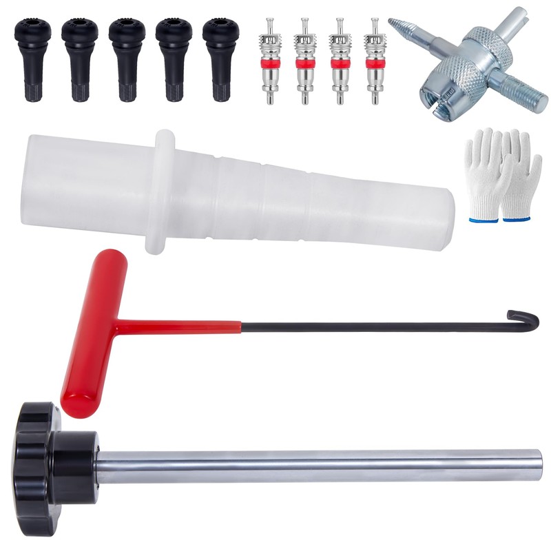 Quick Change Tire Valve Tool Kit,Tire Valve Stem Core Quickly
