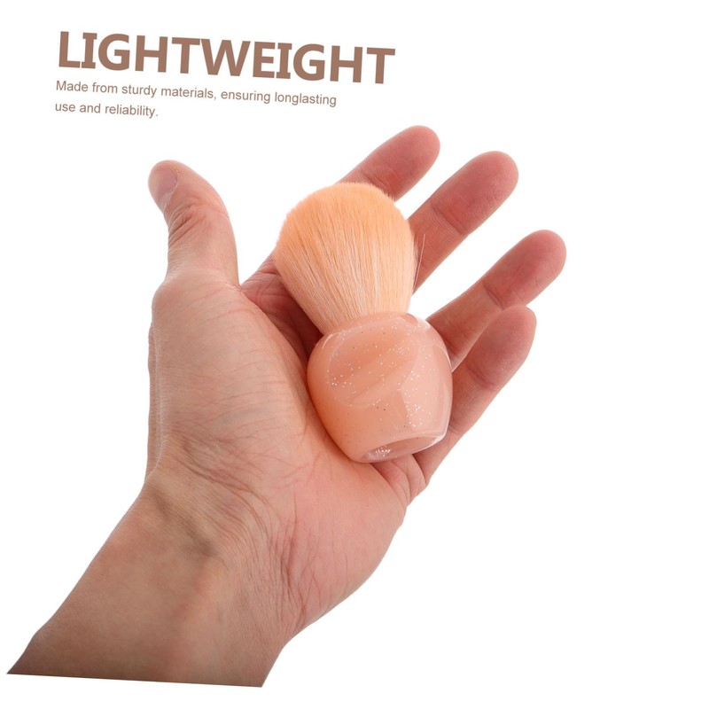 Ipetboom 2pcs Makeup Brush Set Nail Dust Blush Brush Sturdy