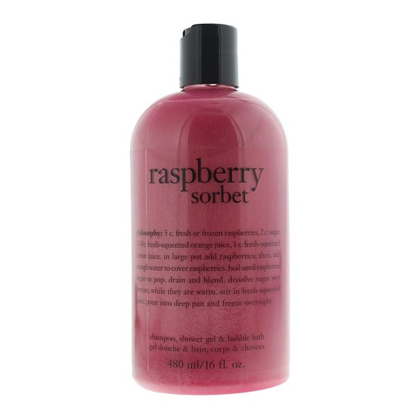 philosophy - raspberry sorbet shower gel, 16 Fl Oz (Pack of 1)