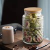 Large Glass Storage Jar, 60 FL OZ Glass Food Storage