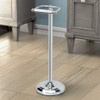 Gatco 1436C Pedestal Toilet Paper Holder, Chrome Large, 22" H