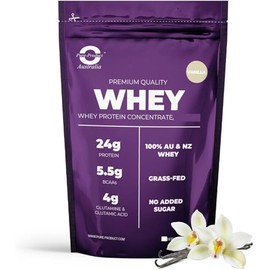 Pure Product Australia 100% Whey Protein Concentrate VANILLA 450g