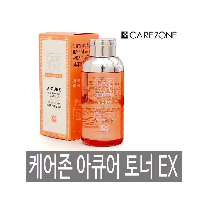 CareZone 케어존 닥터솔루션 아큐어 클래리파잉 토너 EX 170ml / 민감성