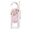 TEHAUX Cat Design Double Sided Welcome Please Knock Do Not