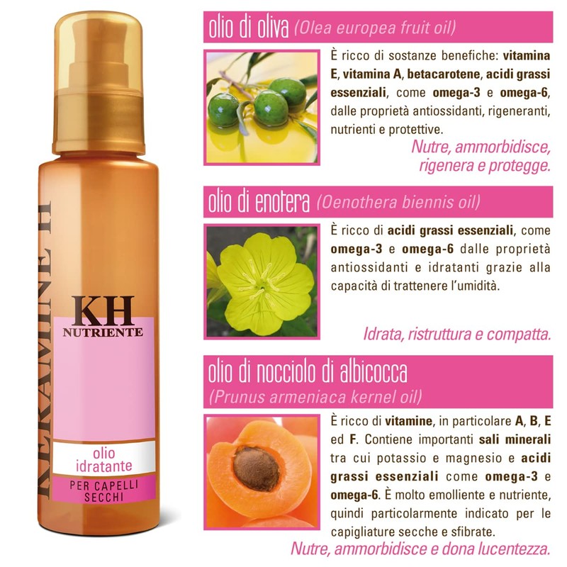 Keramine H Moisturising Oil 115g