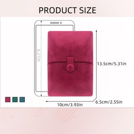 FuninCrea Small Travel Jewellery Box Set for Ring Necklace Earring Bracelet, Velvet Jewellery Storage Case Fashionable Jewelry Box Portable Jewelry Organiser Display Case (green)