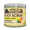 OKAY Apricot & Lemon Foot Scrub, 6 Ounce