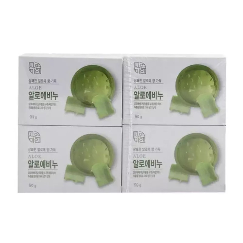 Mugunghwa [에스에스_62]무궁화 목욕비누 세안비누 90g 4입 Mugunghwa Soap 90g 4pcs