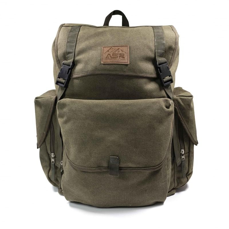 ASR Outdoor 30L Heavy Duty Gold Prospecting Backpack, Canvas Camping