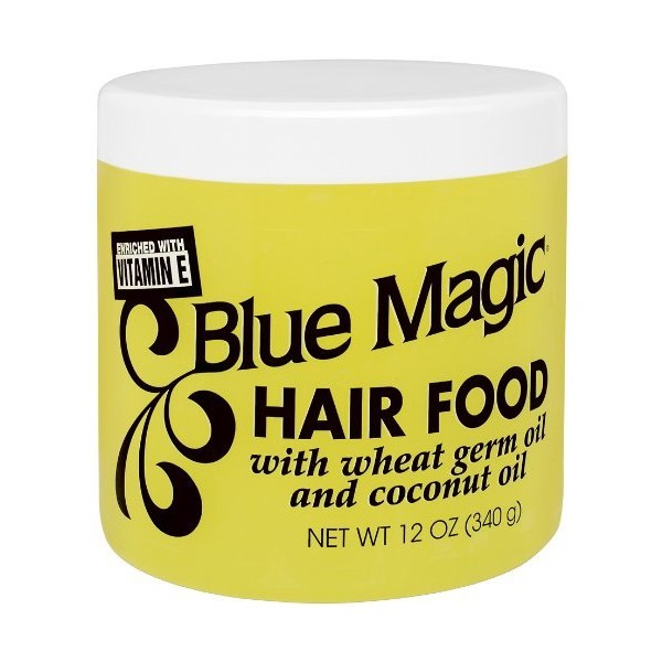 Blue Magic Hair Food 12 Ounce Jar (354ml) (2 Pack)