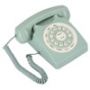 Antique European Vintag Landline Telephone Green High Definition Call Large