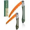 LAGOM Folding Camp Saws for Cutting Branches – 2 Pack